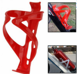 High strength bike PC bottle cage  red